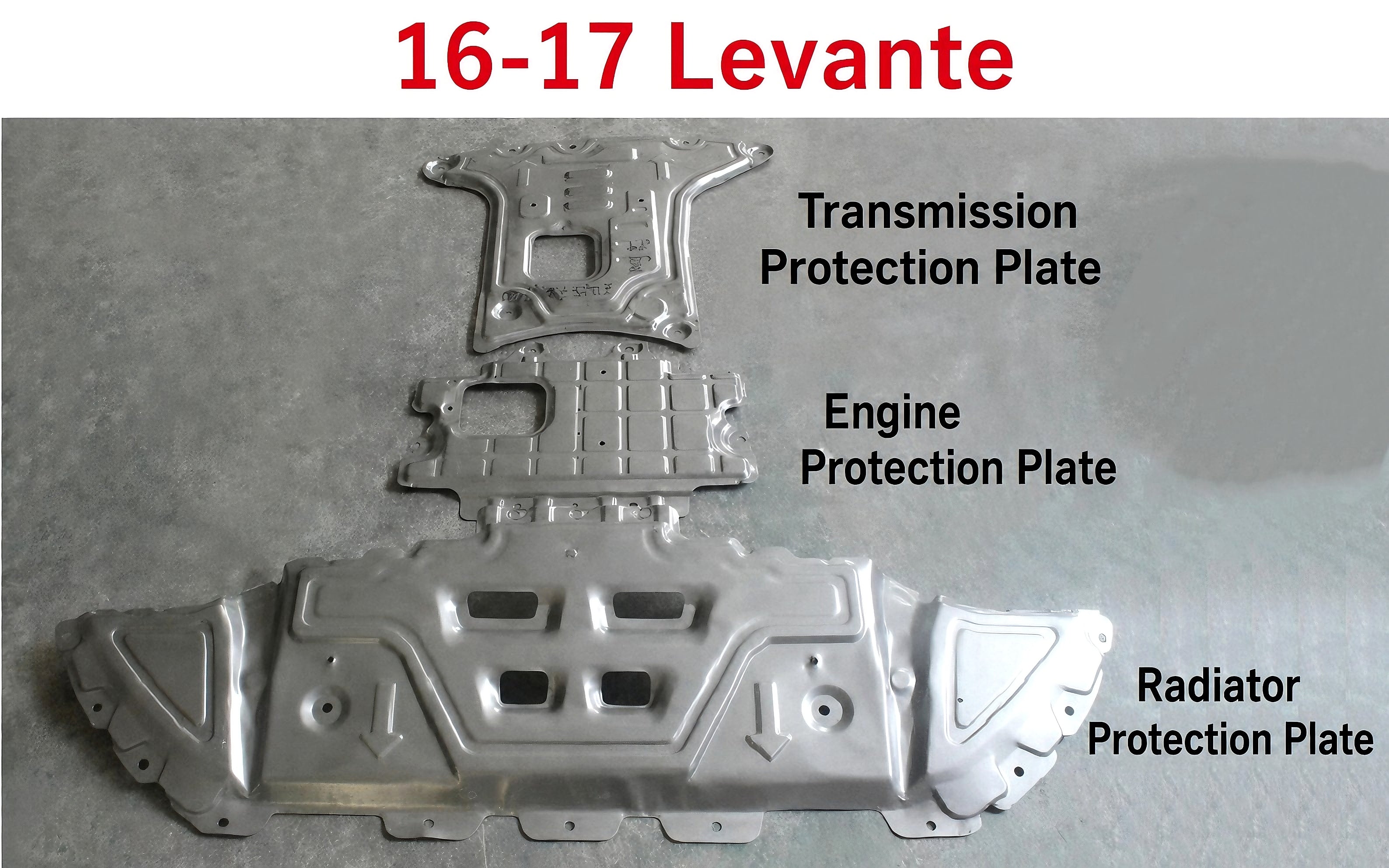 Maserati Full Underbody Chassis Shield Skid Plate | For Levante / Ghibli / Quattroporte