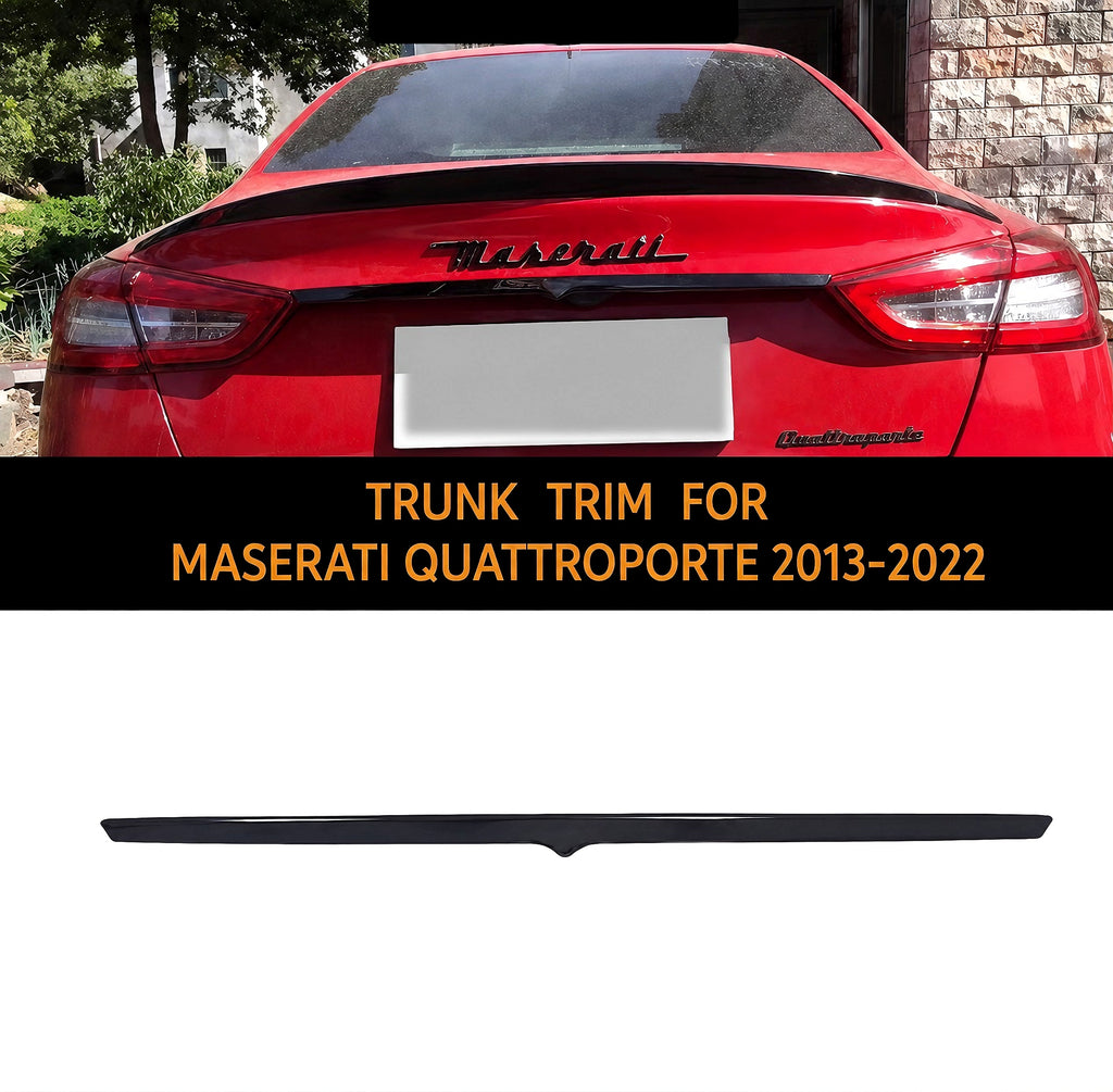Gloss Black Rear Trim