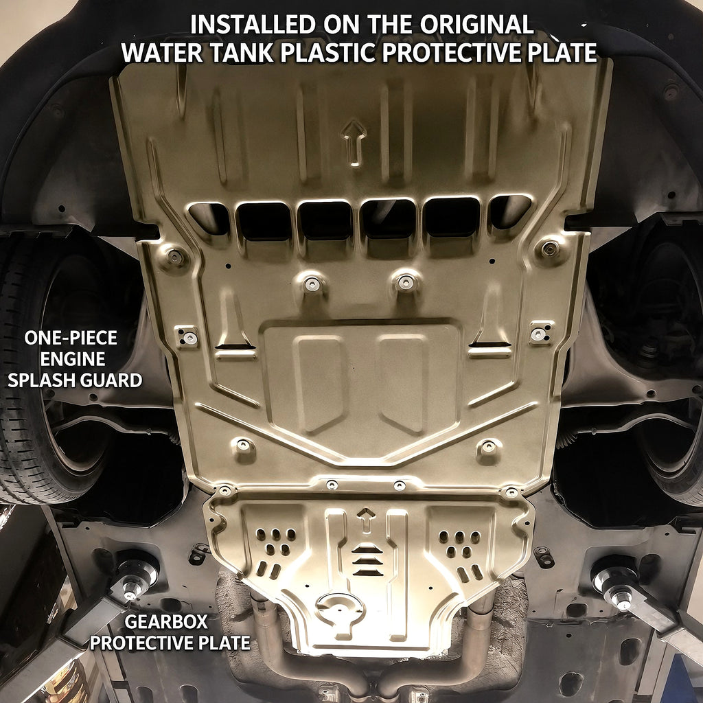 Maserati Full Underbody Chassis Shield Skid Plate | For Levante / Ghibli / Quattroporte