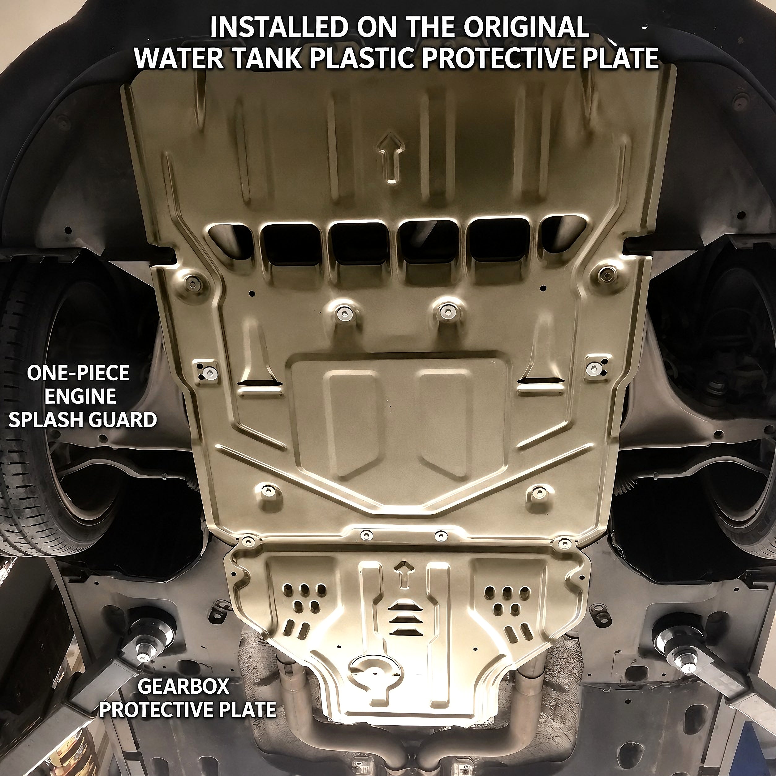 Maserati Full Underbody Chassis Shield Skid Plate | For Levante / Ghibli / Quattroporte
