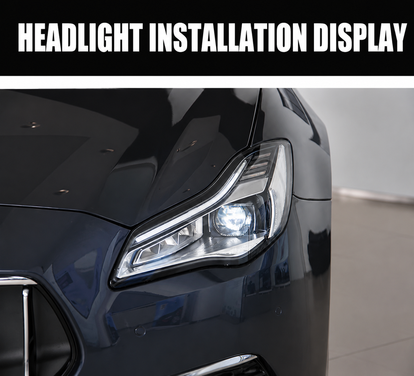 LED Matrix Headlights Upgrade for Maserati Quattroporte 2014–2020