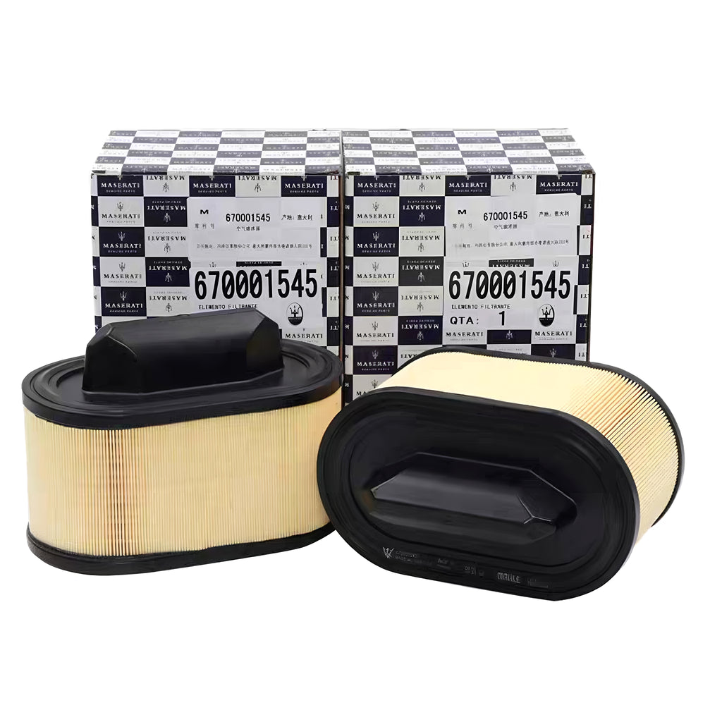 Genuine Maserati OEM Air, Oil & Cabin Filters | Fits Ghibli, Levante, Quattroporte