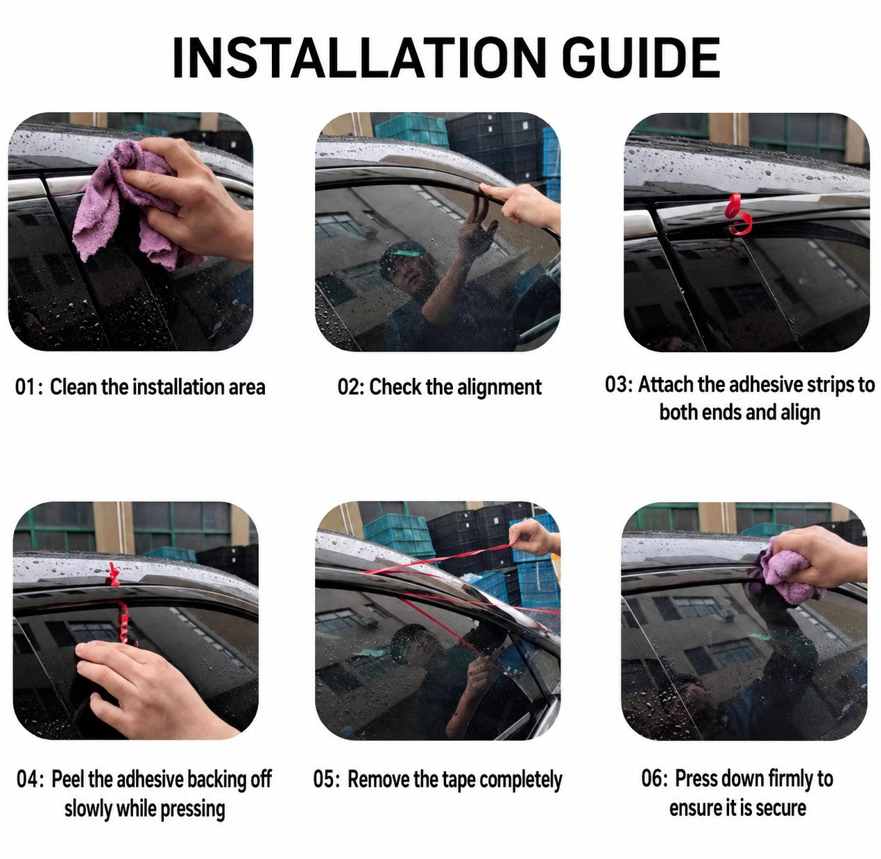 Gloss Black Window Trim