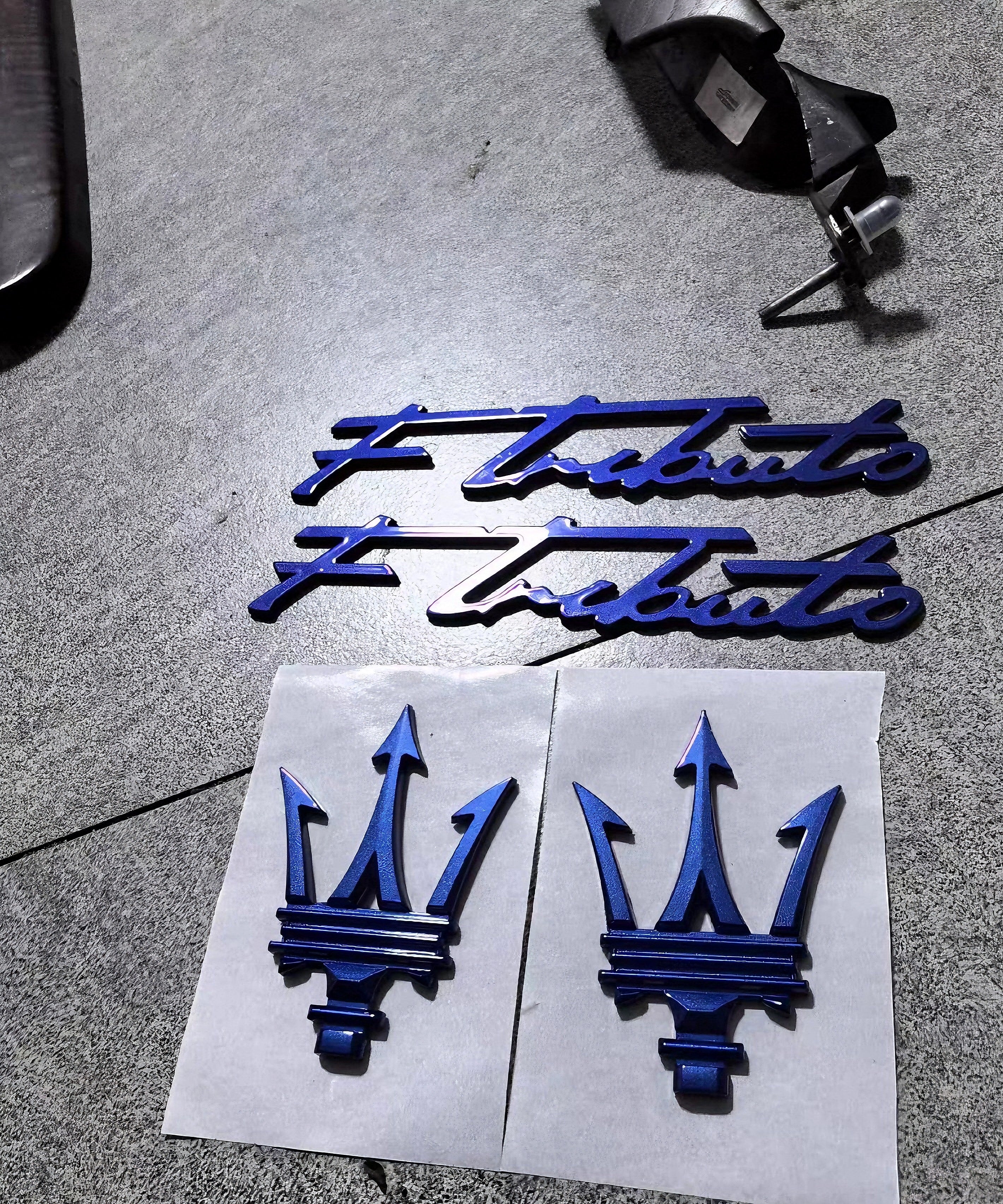 Trident Emblem Badge