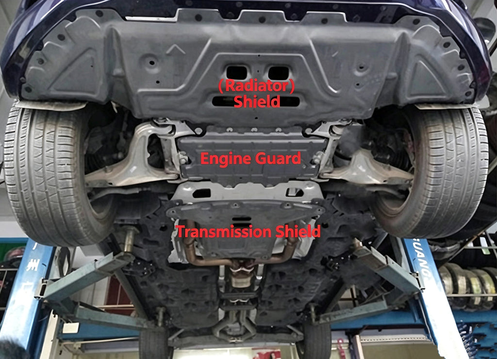 Maserati Full Underbody Chassis Shield Skid Plate | For Levante / Ghibli / Quattroporte