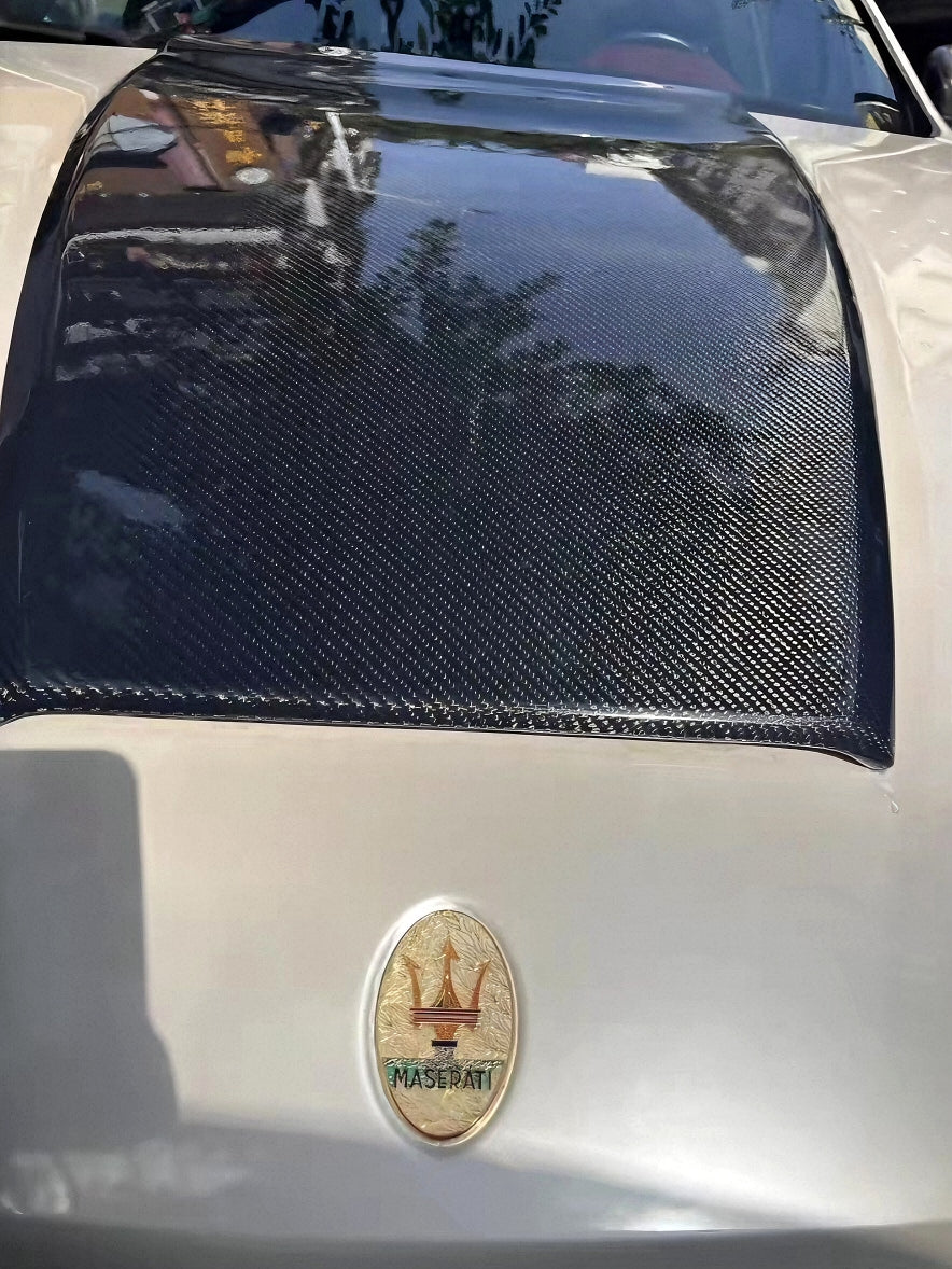 Maserati Cloisonne Enamel Hood Emblem - Custom Handmade Badge