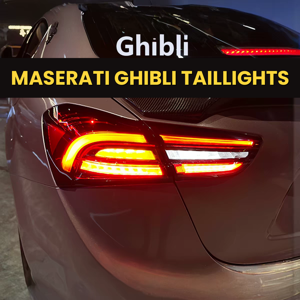 Maserati Ghibli LED Tail Light Upgrade (2015–2023)