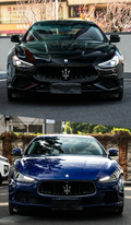 Maserati Ghibli Trofeo-Style Blackout Facelift Kit – Old to New Style Conversion