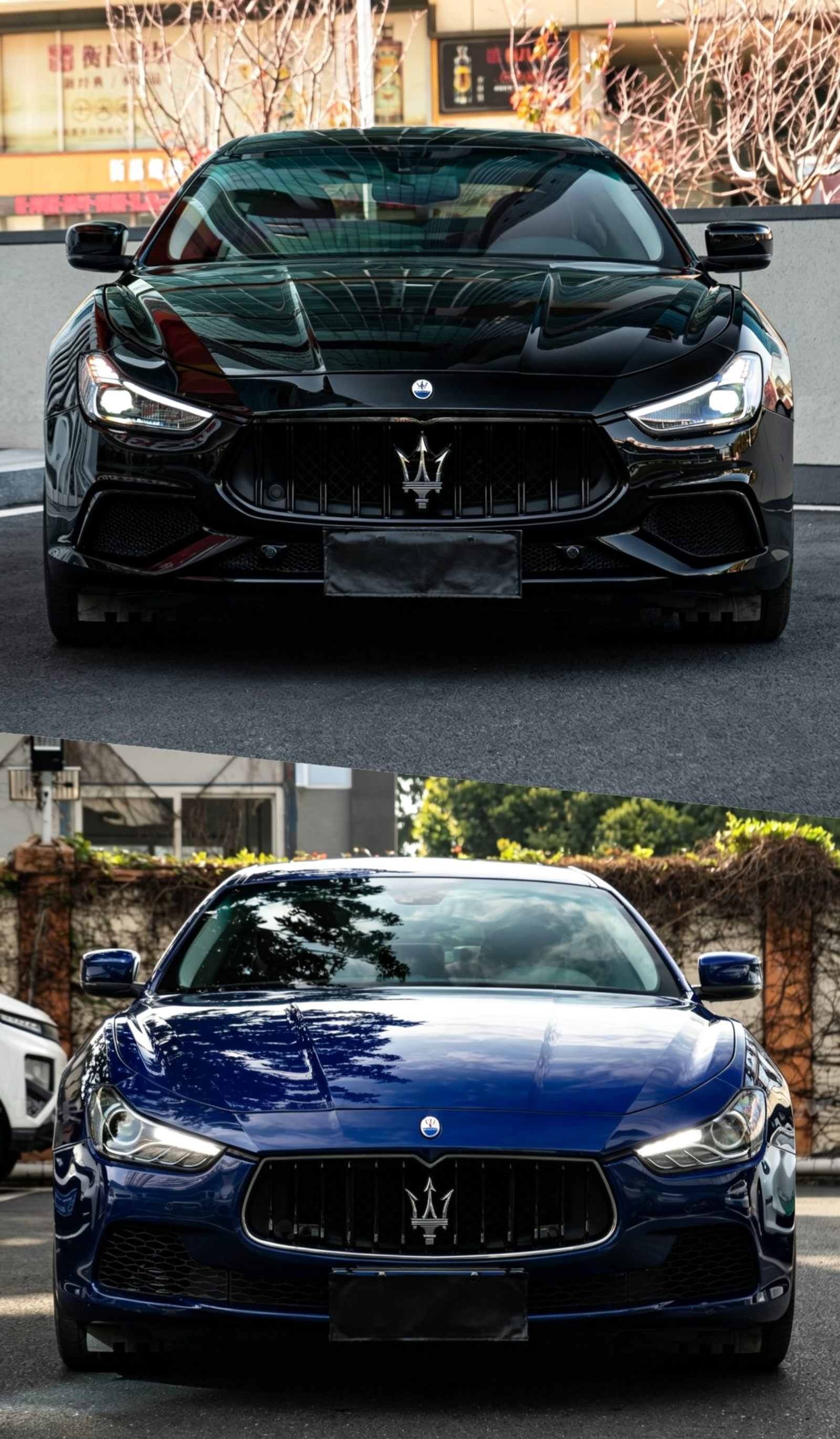 Maserati Ghibli Trofeo-Style Blackout Facelift Kit – Old to New Style Conversion