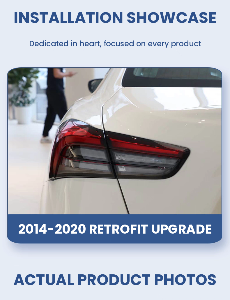 Maserati Ghibli LED Tail Light Upgrade (2015–2023)